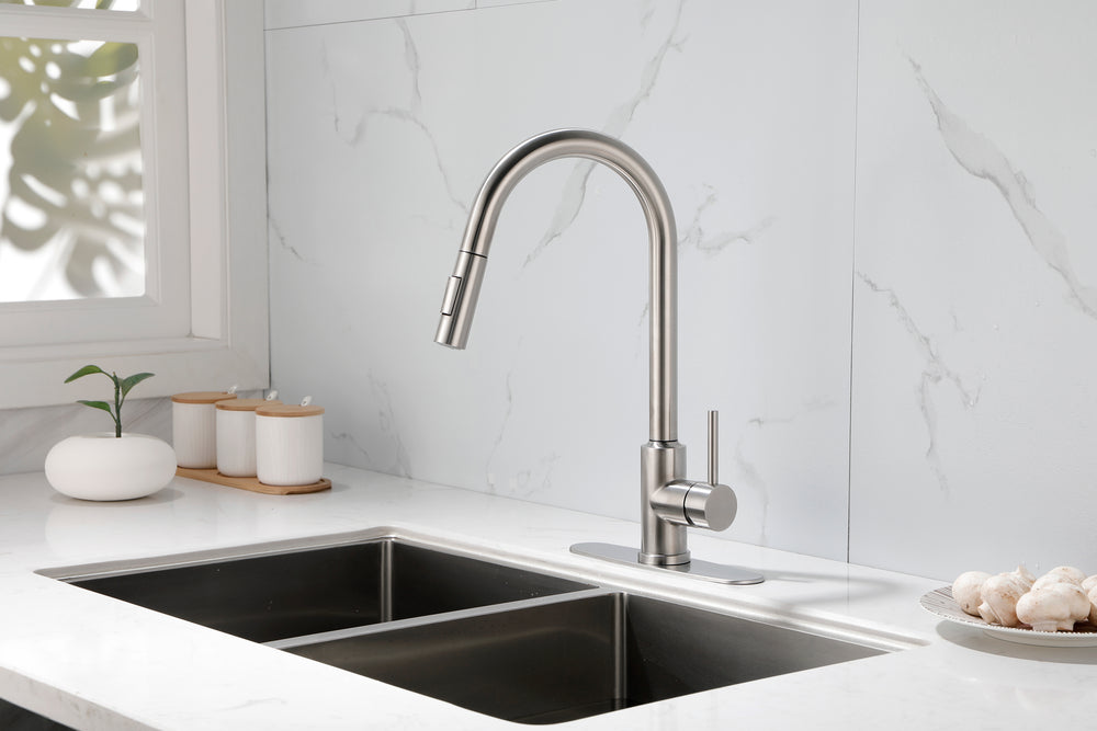 Easy Pull-Down Kitchen Faucet