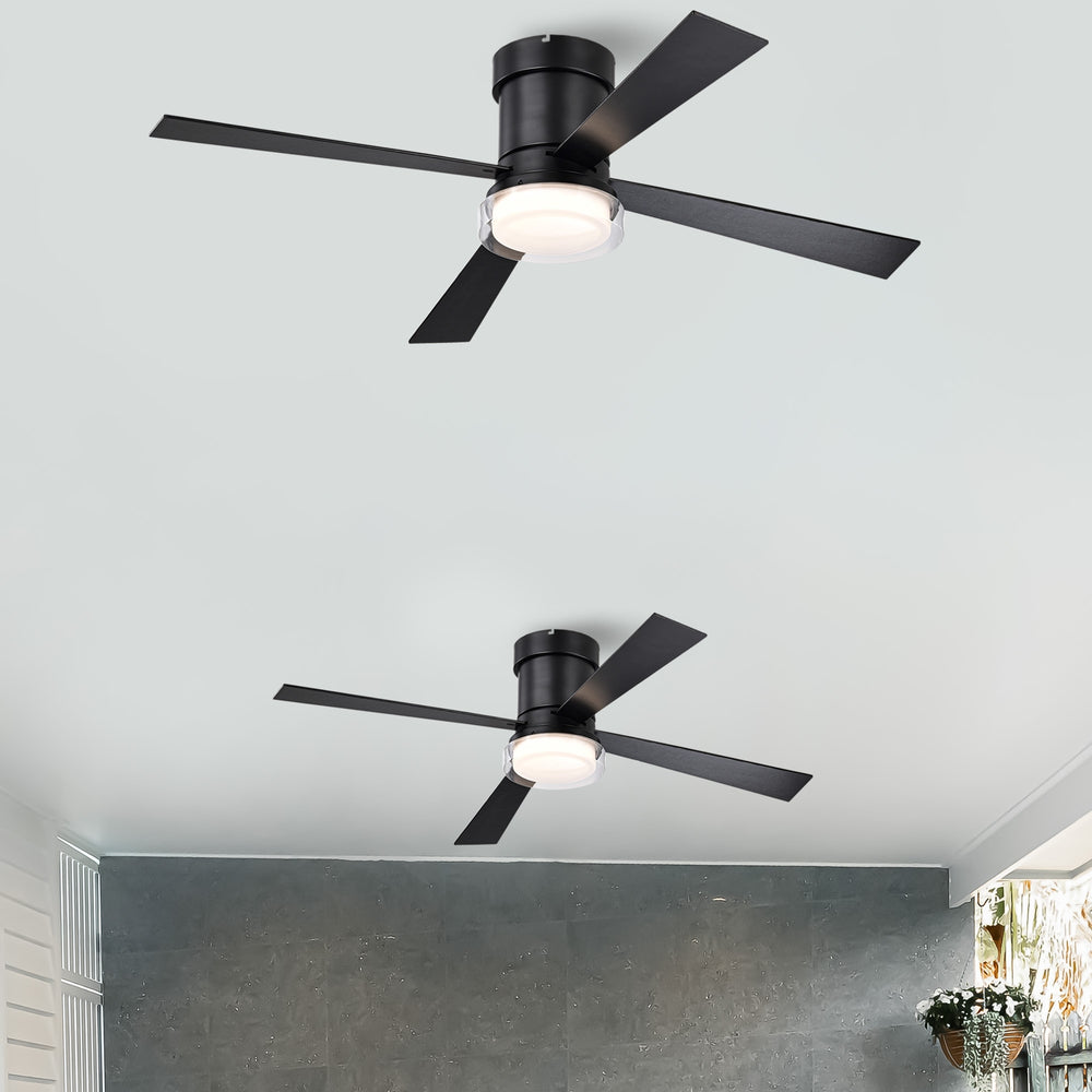 Modern Dimmable Fandelier Ceiling Fan with Remote