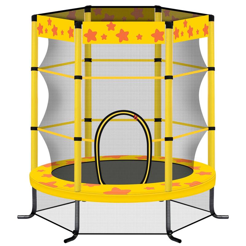 Bright Bounce Trampoline for Kids