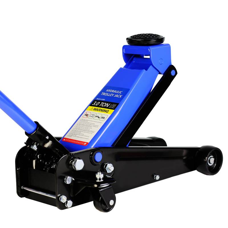 Blue Racer Hydraulic Floor Jack - Quick Lift & Low Profile