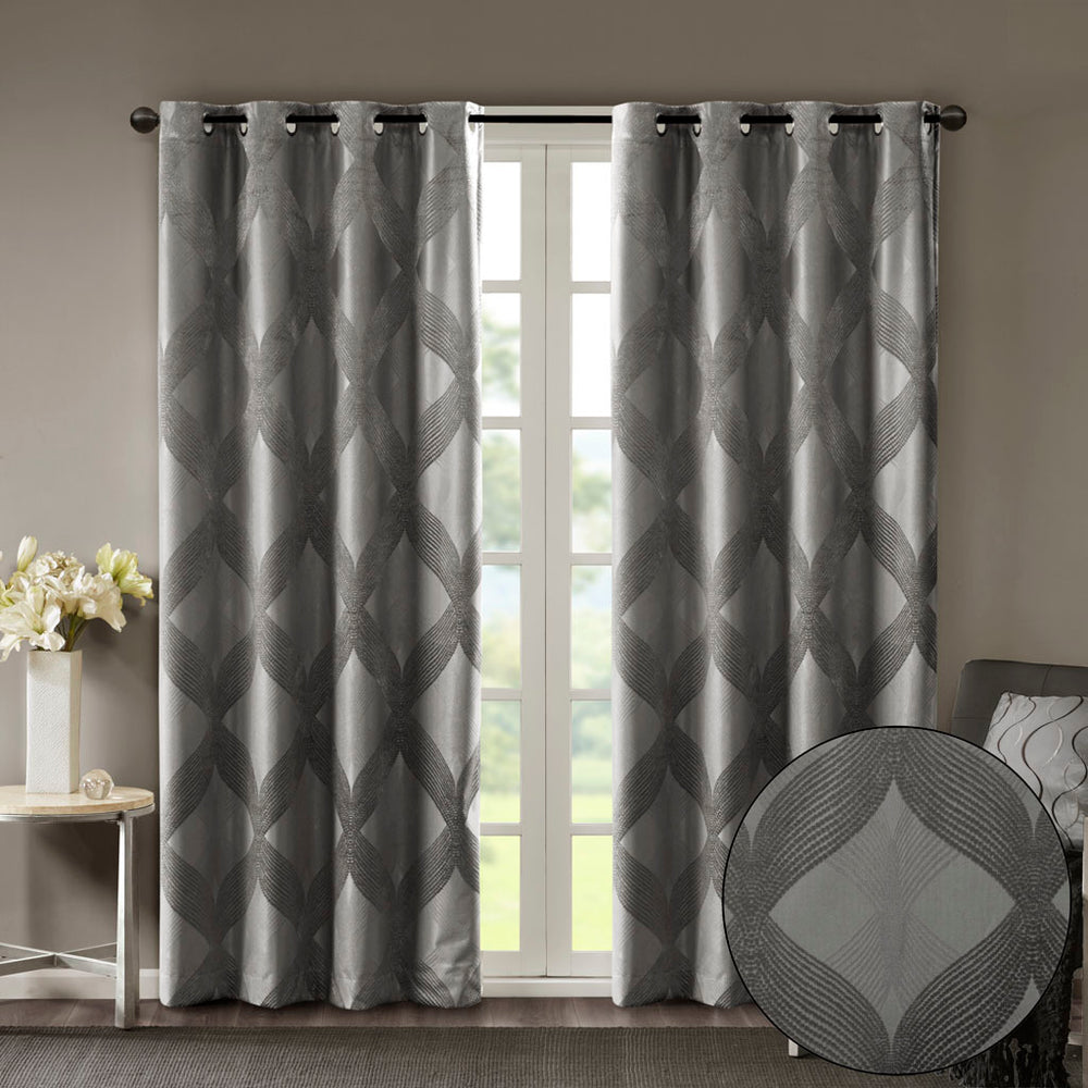 Cozy Ogee Blackout Curtain Panel