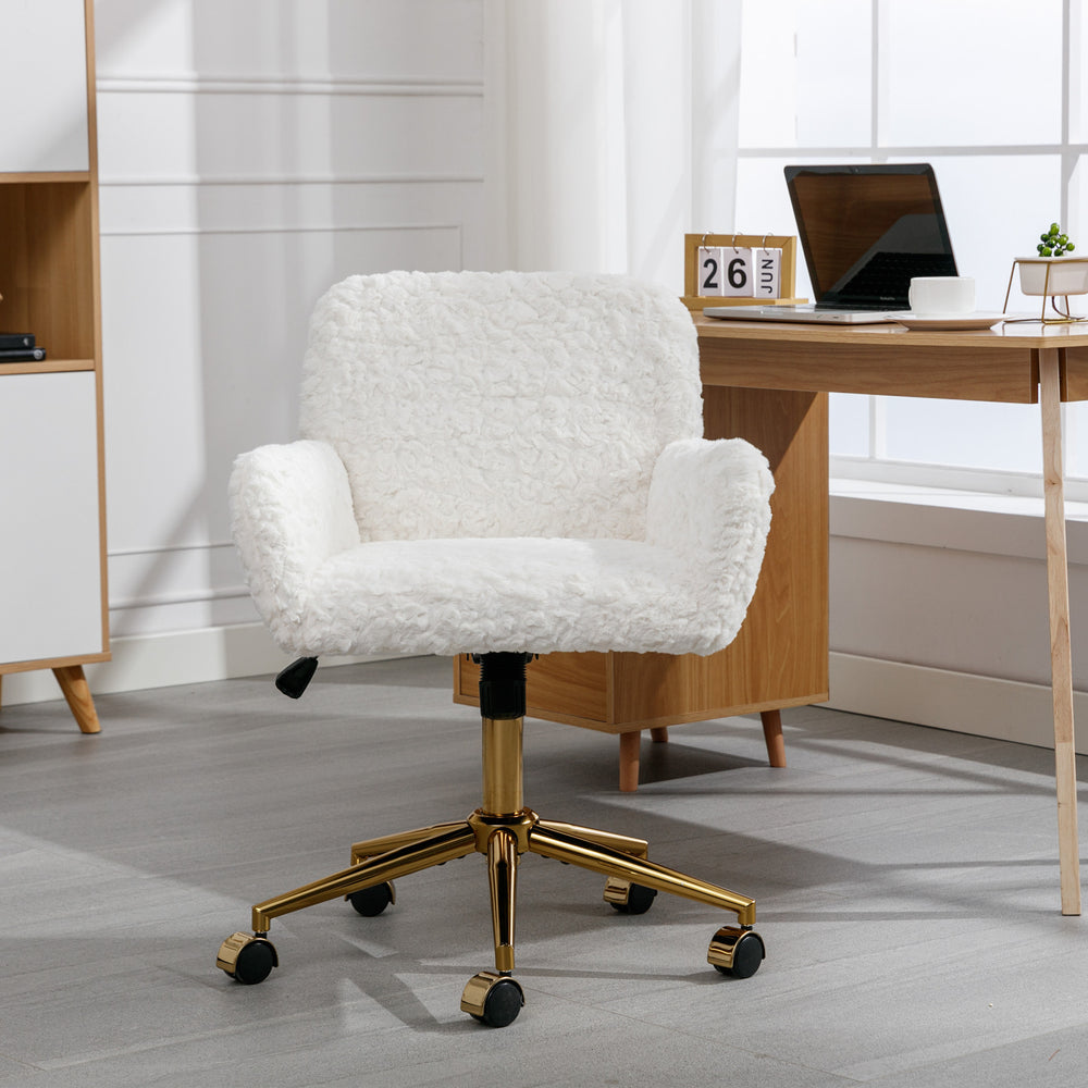 Cozy Luxe Home Office Chair