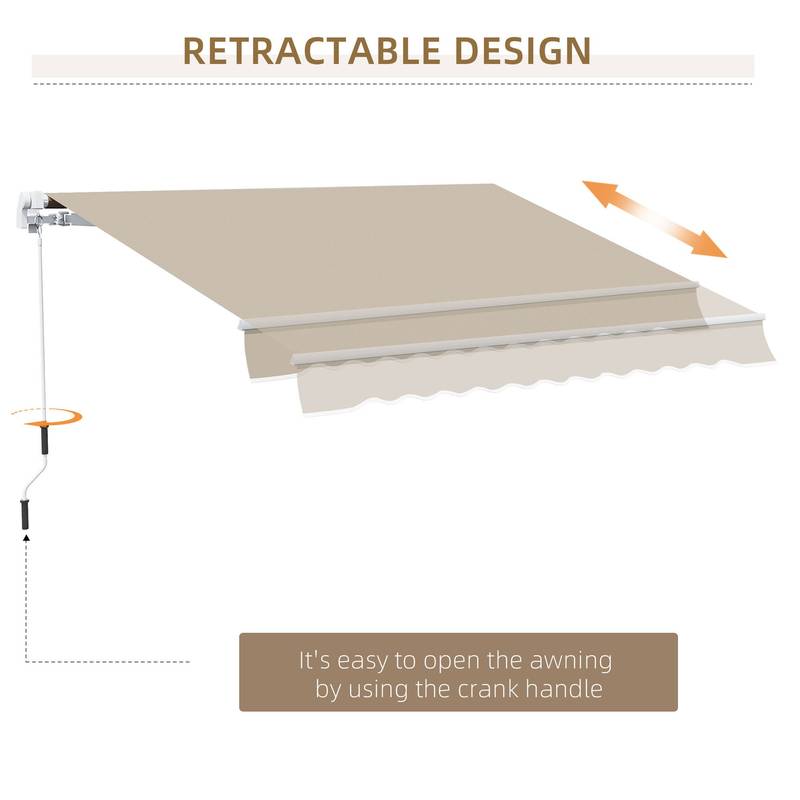 Sunshade Oasis: Stylish Retractable Awning for Any Outdoor Space