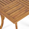 Chic Wood Square Table