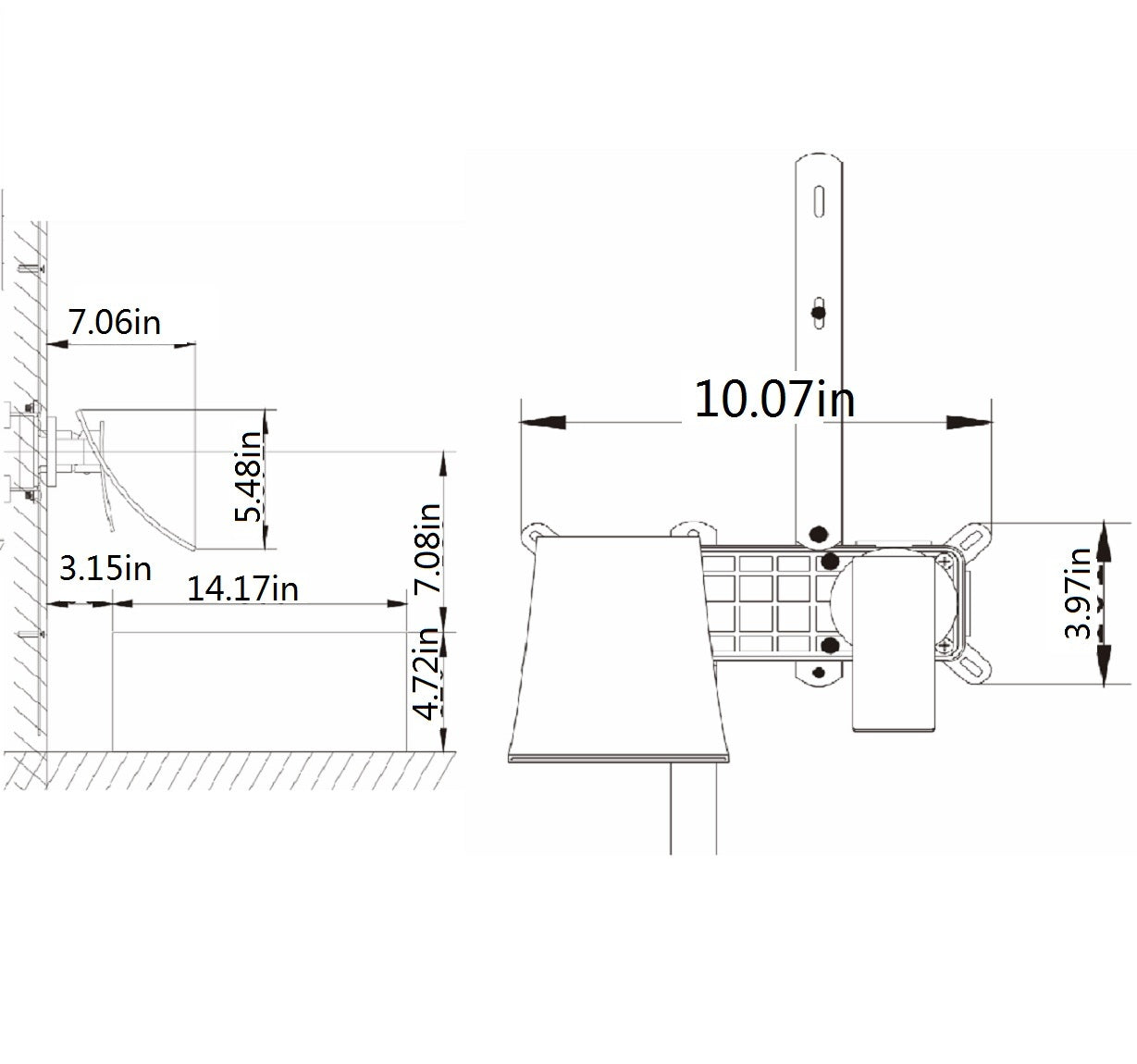 Chic Wall-Mount Bathroom Faucet