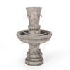 Charming Light Brown Outdoor Fountain