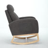 Cozy Modern Rocking Chair with Pocket