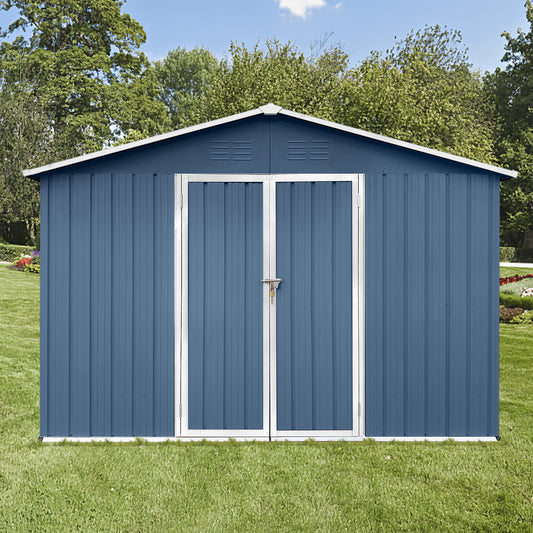 Skyline Blue Garden Shed