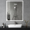 Smart Touch LED Bathroom Mirror with Adjustable Lighting