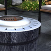 Outsunny Portable Smokeless Fire Pit - Perfect for Cozy Gatherings!