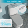 Sleek Soft-Close Dual Flush Toilet