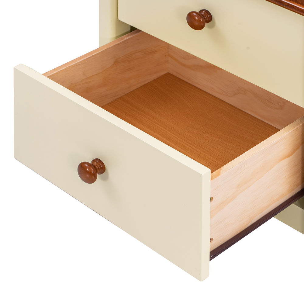 Charming Kids’ Nightstand with Two Drawers