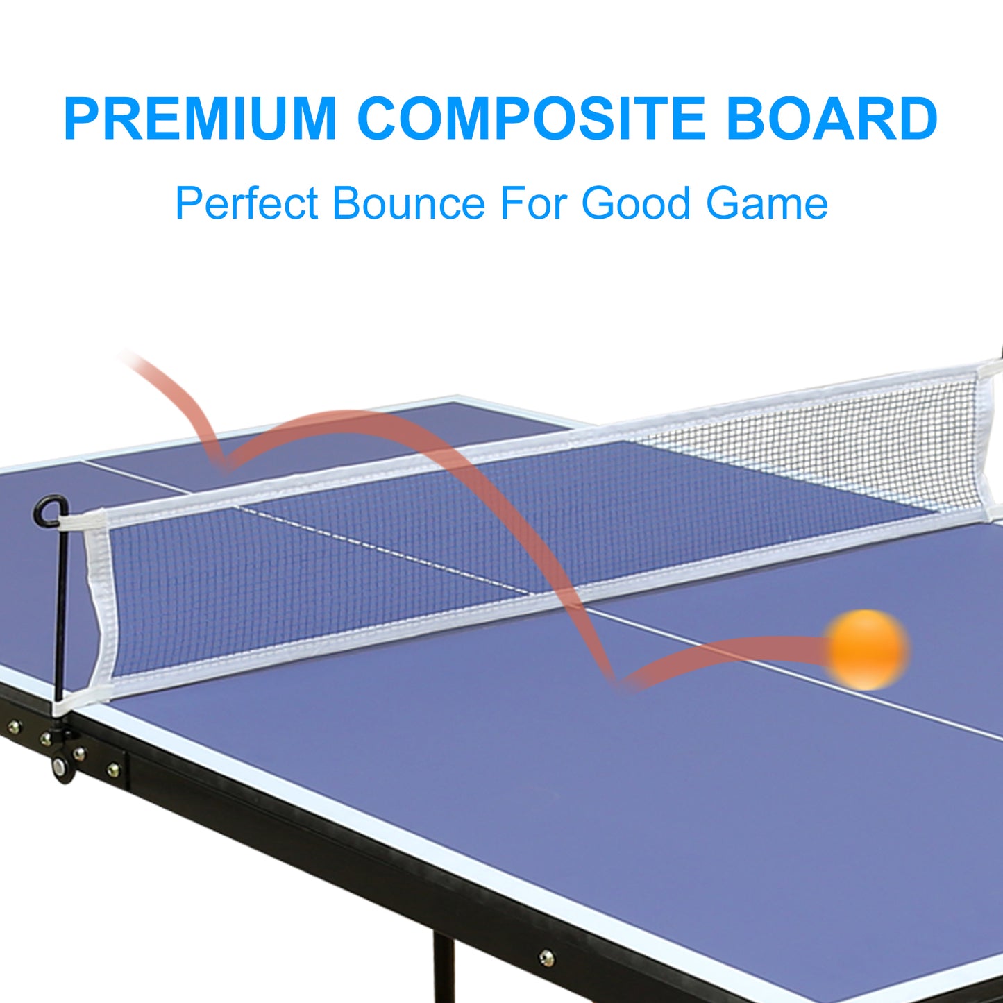 Ping Pong Pro Table Set: Foldable Fun for Anywhere!