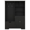 Chic Hallway Organizer with Bench and Storage