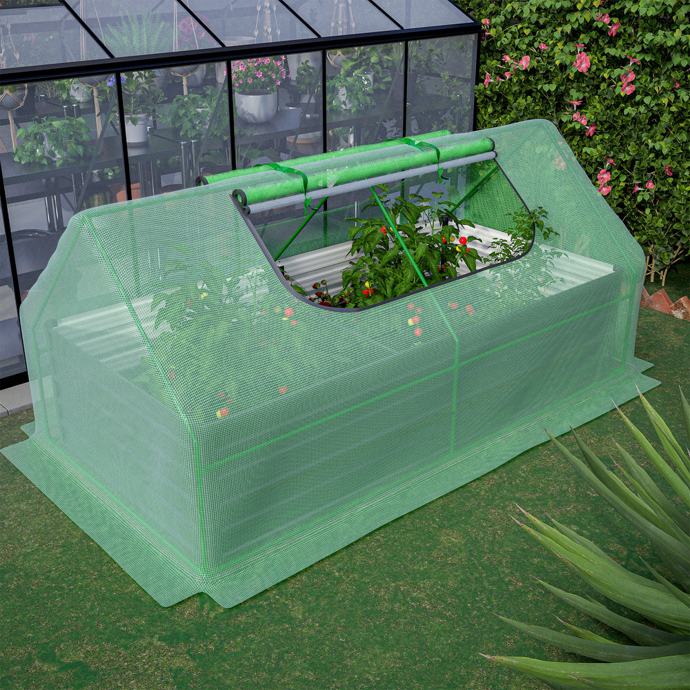 Oasis Garden Grow Box with Greenhouse Cover