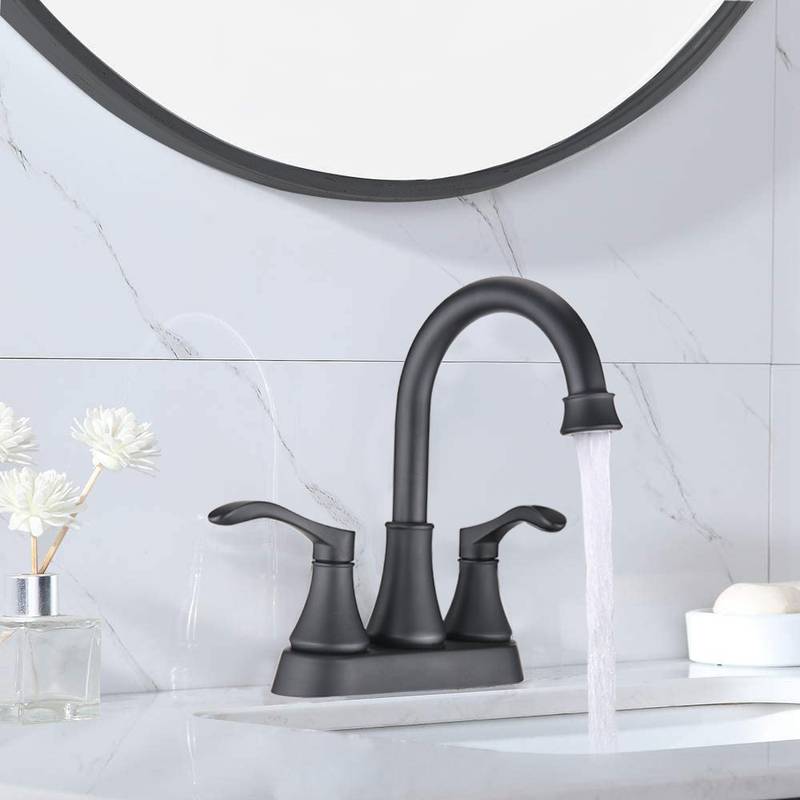 Charming Double-Handle Bathroom Faucet