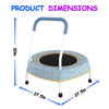 Bouncy Fun Toddler Trampoline with Safety Handle