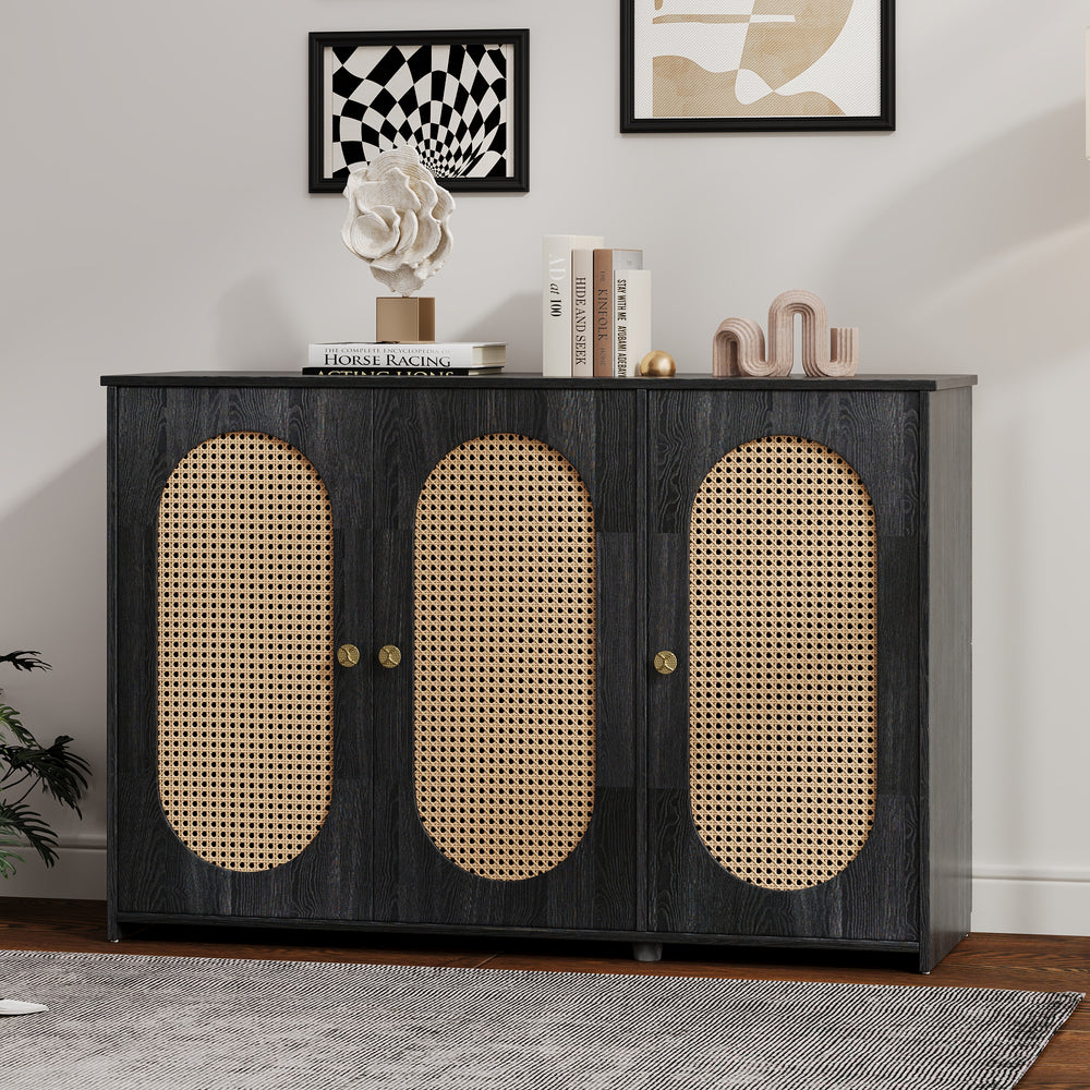 Vintage Vibes Rattan Sideboard