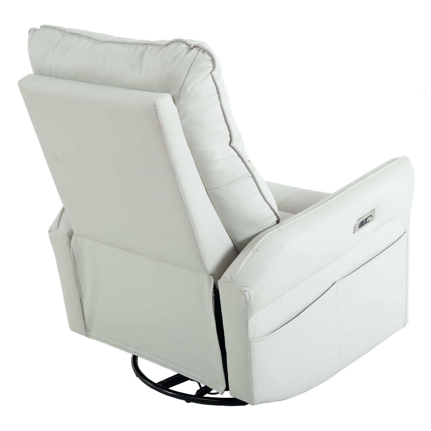 Cozy Power Swivel Rocker Recliner with USB Ports