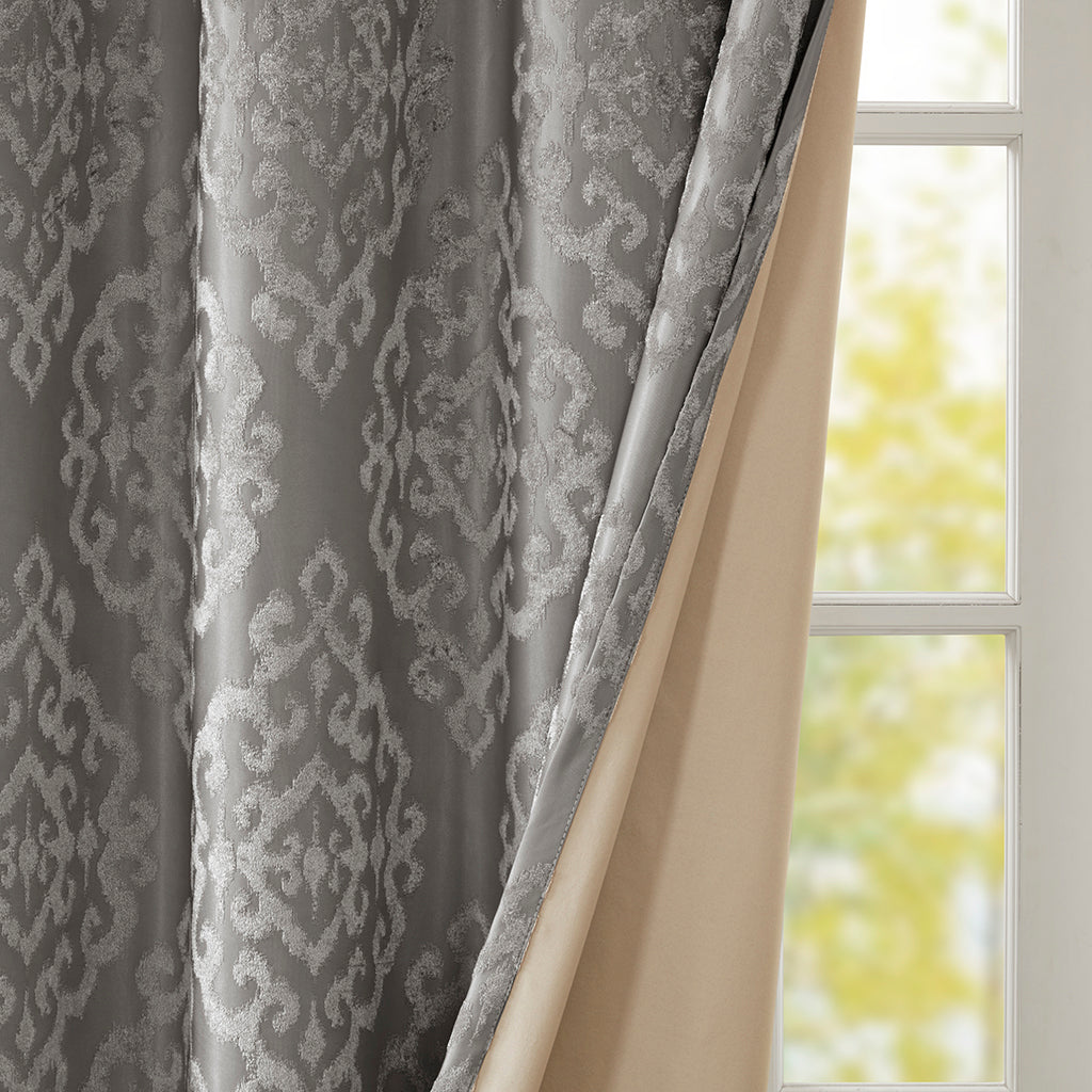 Ultimate Blackout Jacquard Curtain Panel