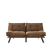 Cozy Brown Convertible Sofa Bed