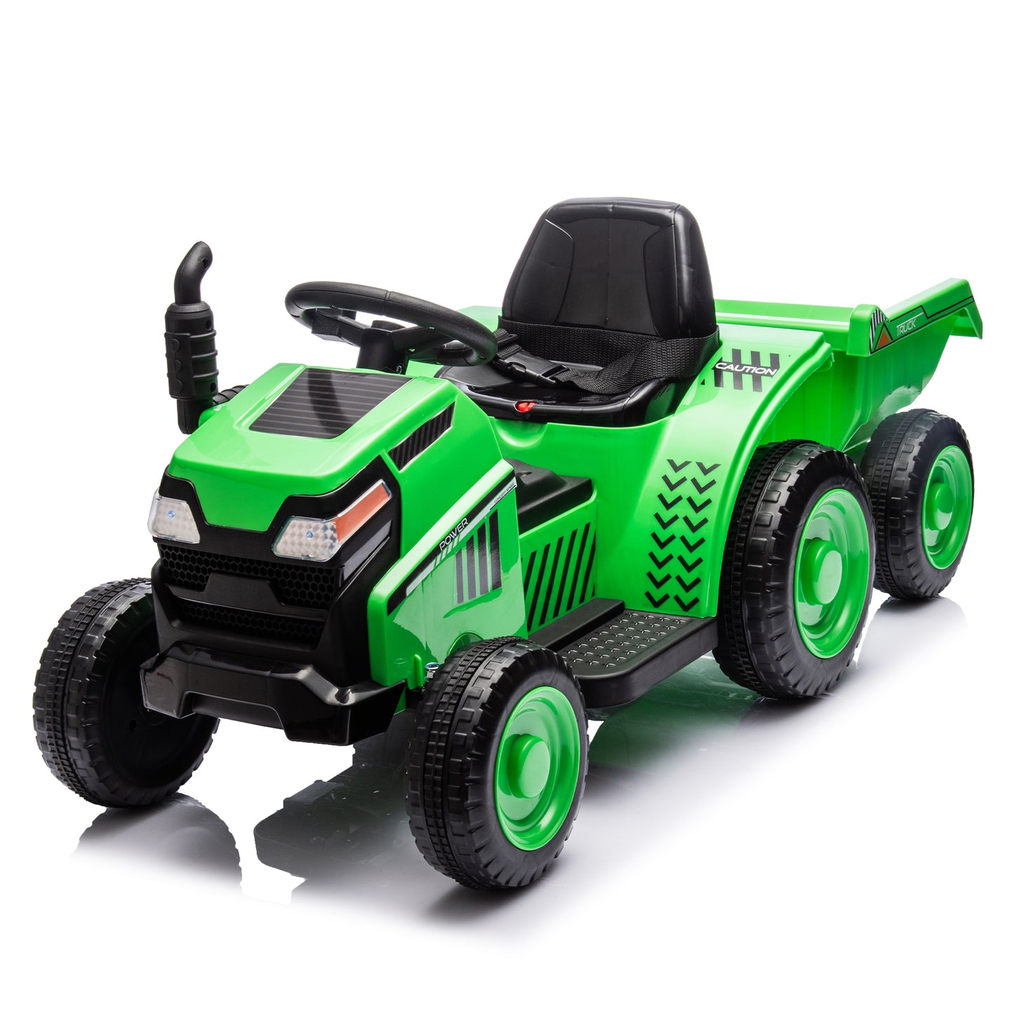 Black Knight Electric Ride-On Tractor for Kids