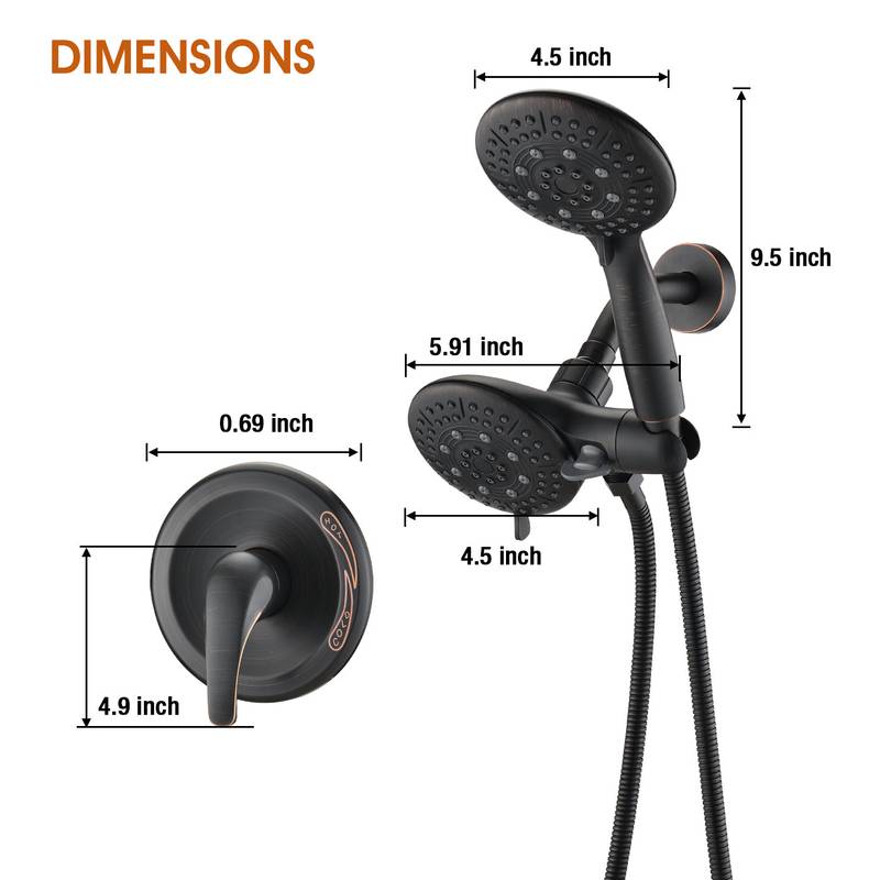 Rainfall Bliss Shower Set
