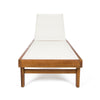 Sunshine Chaise Lounge - White Mesh Bliss