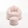 Cozy Comfort Bean Bag Sofa with Footrest