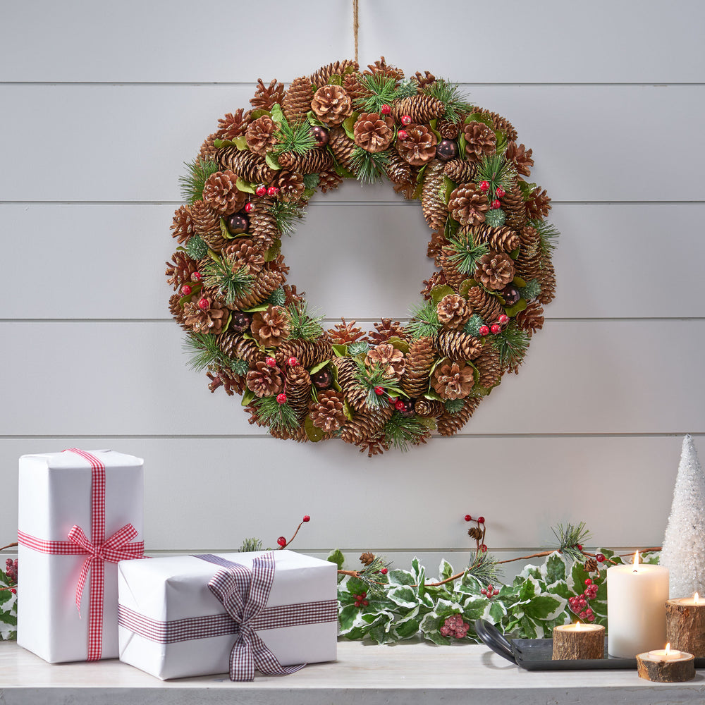 Pine Cone Paradise Wreath