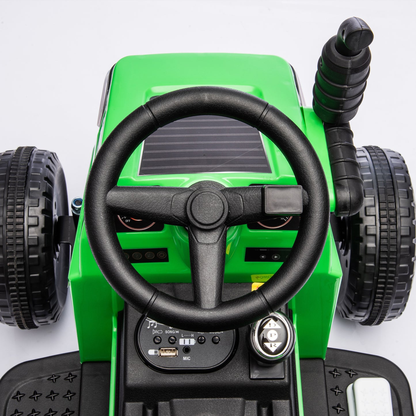 Black Knight Electric Ride-On Tractor for Kids