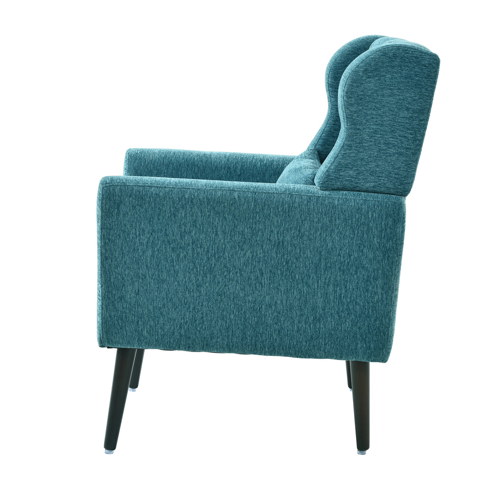 Teal Cozy Accent Chair