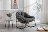 Cozy Rocking Rattan Chair