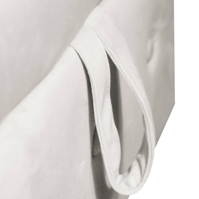 Cozy Velvet Chaise with Storage and Pillow