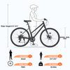 FlexRide Hybrid Bike - Smooth City Commuter for Everyone!