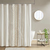 Chic Chenille Cotton Shower Curtain