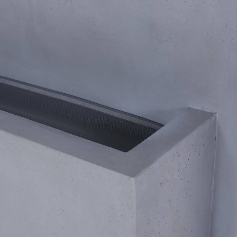 Cody No-Assembly Outdoor Fountain in Light Gray
