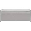 Cozy Curved Storage Bench with Hidden Space