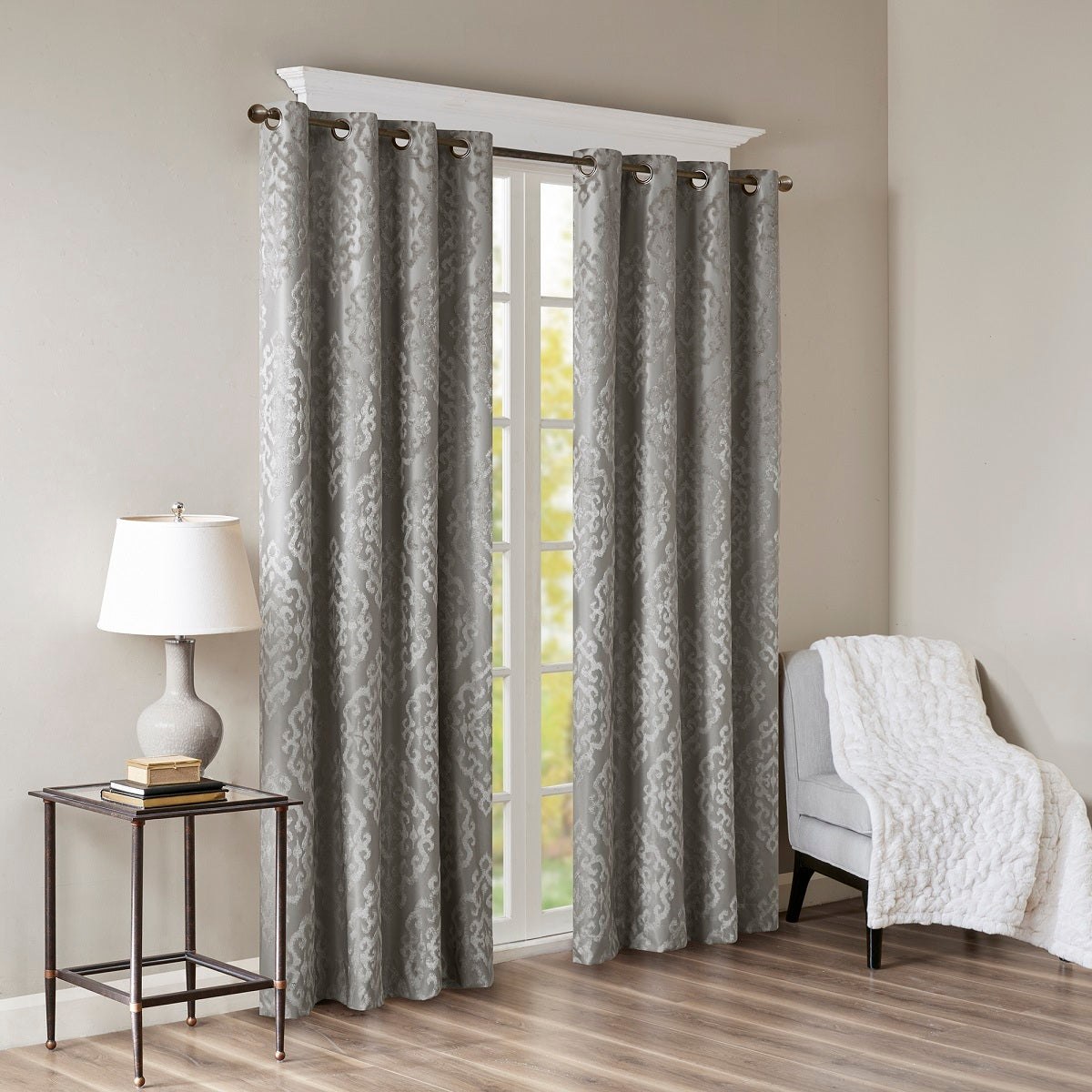 Ultimate Blackout Jacquard Curtain Panel