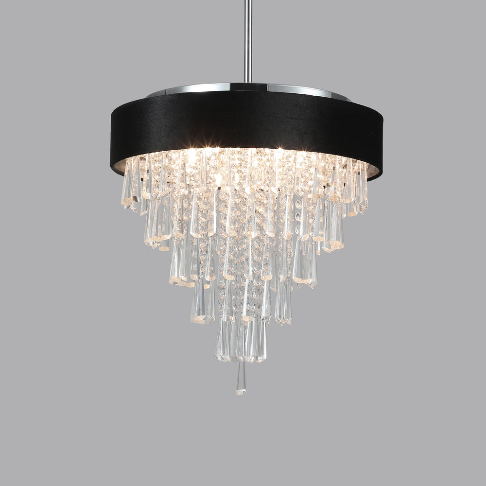 Elegant Crystal Round Chandelier for Luxurious Living Spaces