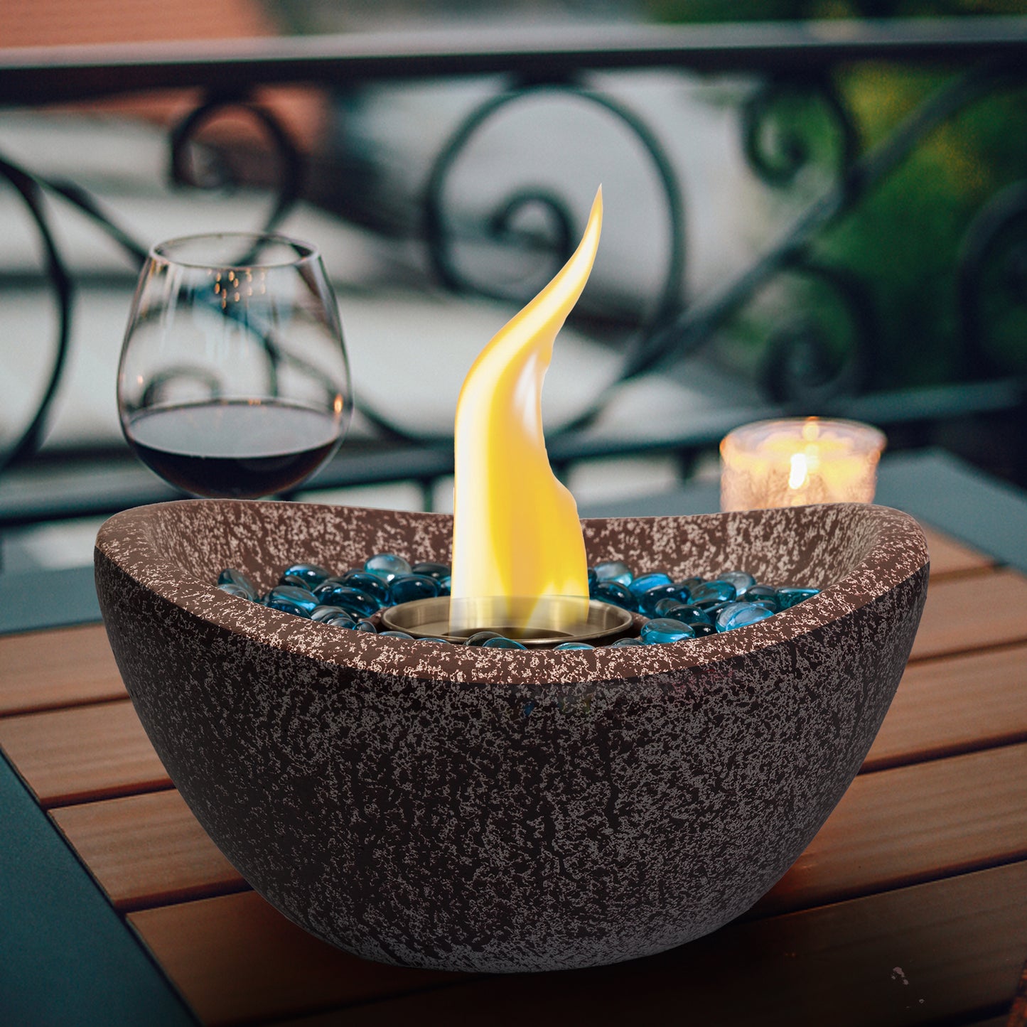 HearthGlow Tabletop Fire Pit