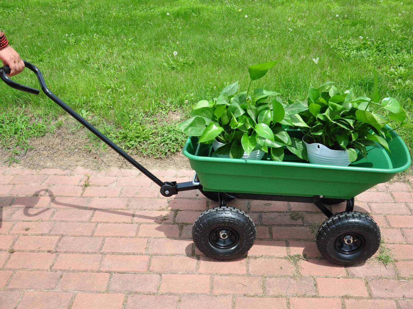 Green Glide Garden Dump Truck