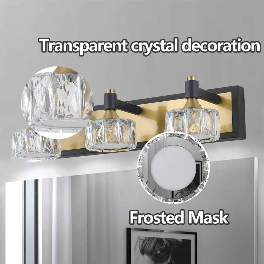 Glam Shine LED Bathroom Vanity Light