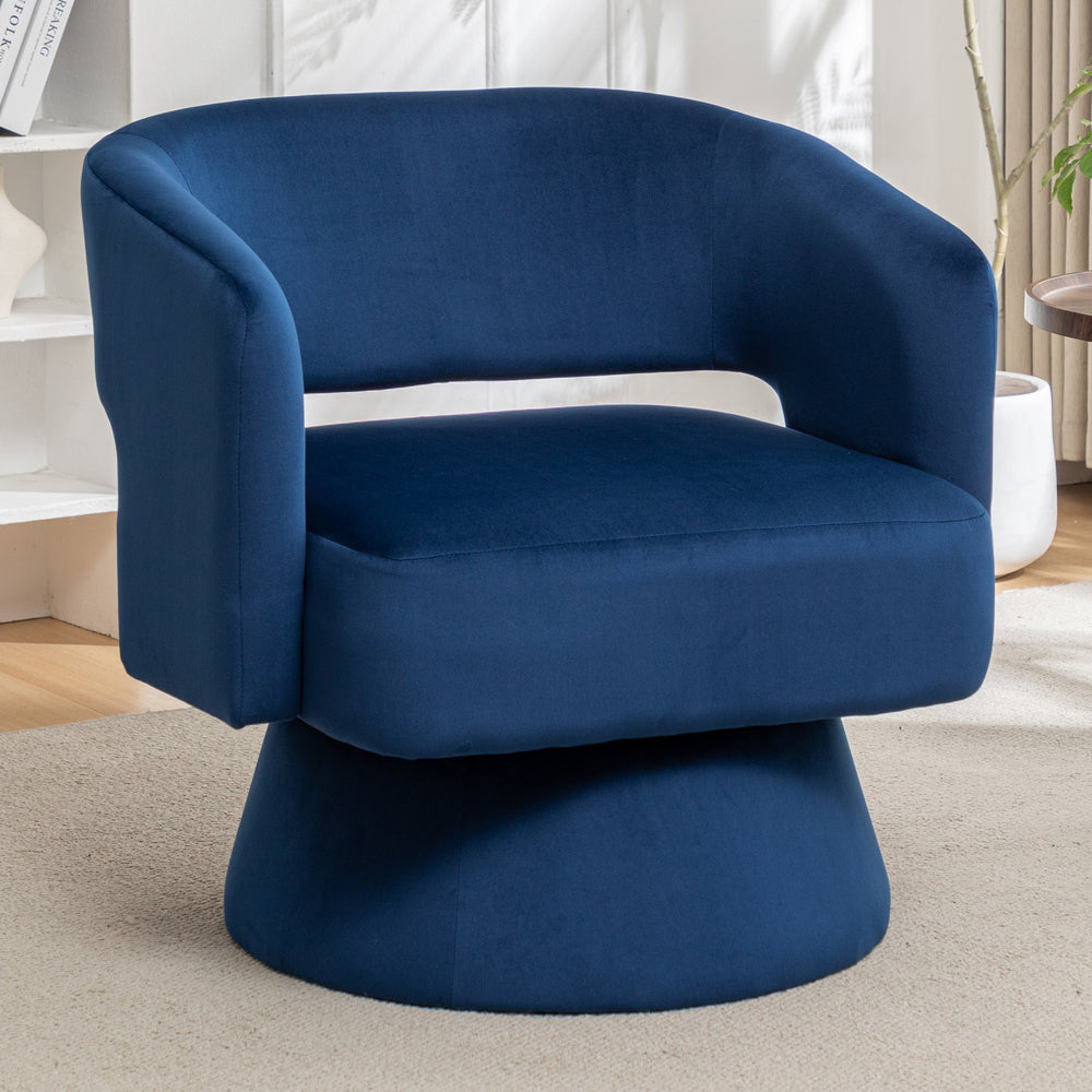 Velvet Swivel Accent Chair