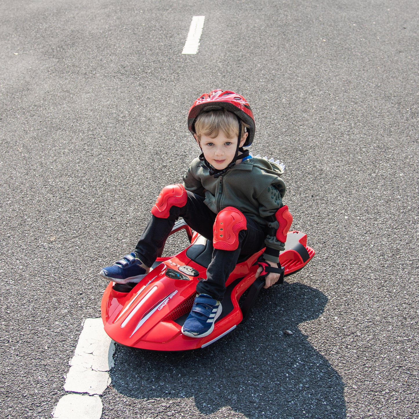 Adventure Breeze Kids Electric Scooter with Safety Gear