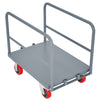 Heavy-Duty Steel Panel Cart with Handrails