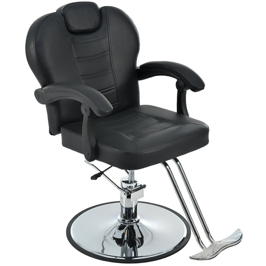 Ultimate Comfort Barber Chair - Stylish & Versatile Salon Seat