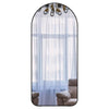 Elegant Black Full-Length Mirror - Stylish Oversized Design for Any Room