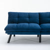 Navy Blue Cozy Convertible Sofa Bed