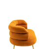 Chic Mini Loveseat in Orange